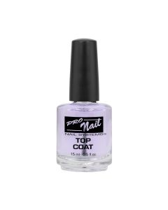 PRONAIL - Nail Polish Top Coat 0.5 Oz - Professional Strength, Long Lasting, Manicure and Pedicure, High Gloss Shine and Chip Resistant