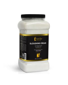 Foot Spa - Foot Cream, Sloughing Lotion, Peppermint and Eucalyptus Oil, 128 Oz - Pedicure Massage Foot Care for Dry Cracked Feet, Scrub Gently, Exfoliating