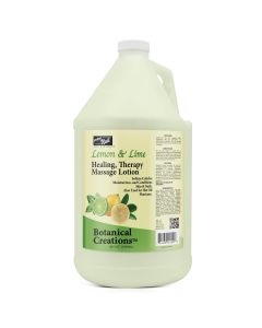 PRONAIL - Healing Therapy Massage Lotion, Lemon Lime - Refreshing and Revitalizing - 128Oz