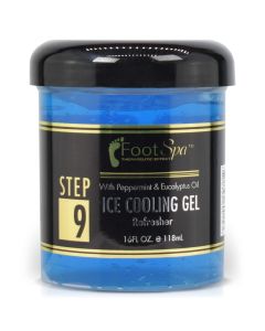 Foot Spa -16 oz Cooling Gel - Mint, Eucalyptus, Menthol, Peppermint Extract - Refreshing Pedicure Relief